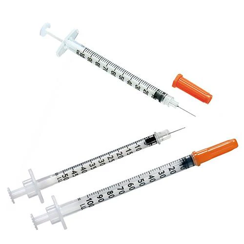 Insulin Syringes + Alcohol Swab Pack